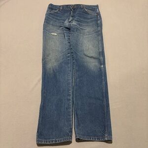 Wrangler Bootcut Jeans 33x32 33x30 Dark Wash Cowboy Western 90s Vintage 13MWZ